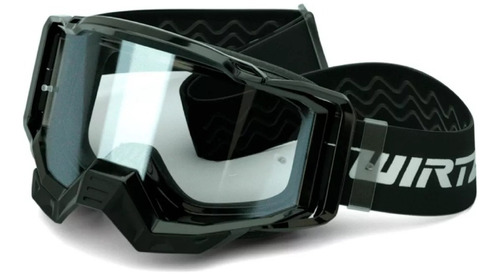 Antiparras Wirtz Element Moto Cross Atv Mtb Black