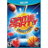 Jogo Game Party Champions Nintendo Wii U Mídia Física Usado