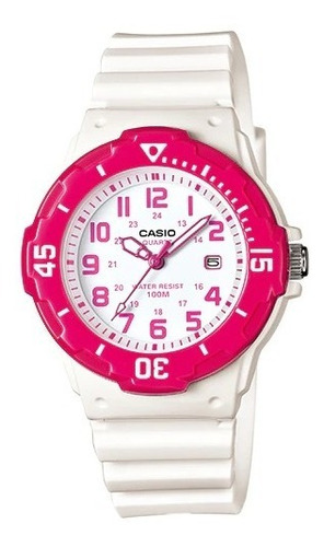 Reloj Casio Mujer Lrw-200h-4b Wr100m Blanco Watchcenter