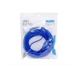 Cabo De Rede Rj45 20m Ethernet Lan Rj45 Cat5e Azul 20 Metros