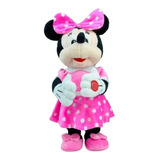 Peluche Minnie Mouse Musical Y Baila Niña Regalo