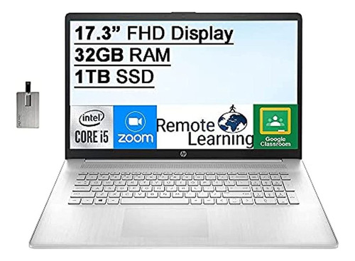 2021 Computadora Portátil Hp Con Pantalla Fhd Ips De 17.3