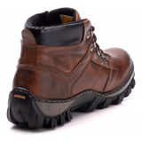 Bota Masculina 100% Couro Masculina Envio Imediato