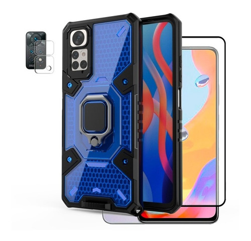 Funda Xiaomi Case Space + Correa + Micas Pantalla Y Cámara