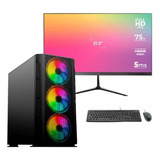 Pc Diseño Profesional Ryzen 5 5600 Ram32gb Ssd Quadro Led Bf