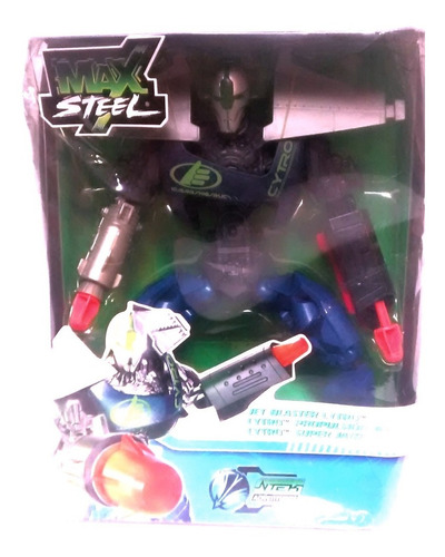 Max Steel Vintage Cytro Jet Blaster Toxzon Enemigo Elementor