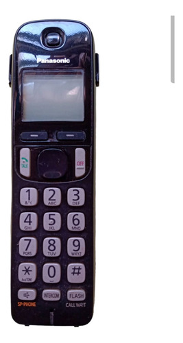 Teléfono Panasonic Inalámbrico  Kx-tgd210ag  Color Negro