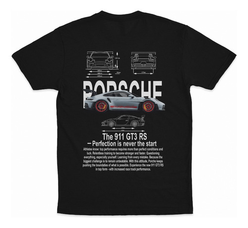 Playera Carro Porsche 911 Gt3 Rs Fireskull Envio Gratis