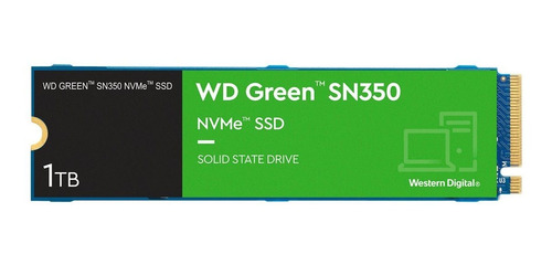 Disco Solido Ssd 1tb Wd Green Sn350 Nvme 