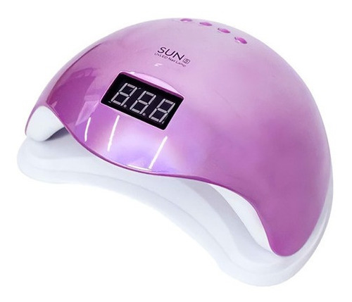 Lámpara Led Uv Sun 5 48 Watts Esmalte Permanente Gel Polygel