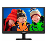 Monitor Philips V 193v5lhsb2 Lcd 18.5  Preto 100v/240v