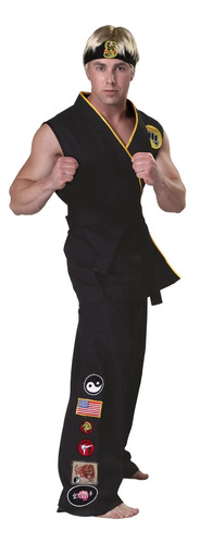 Disfraz De Karate Kid Cobra Kai 80's 80s Para Hombres Adultos Envio Gratis