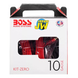 Kit De Cable Audio Boss Zero P/ Potencias 1600 W 10 G Orig-