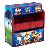 Juguetero Organizador Contenedor Paw Patrol Patrulla Canina