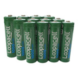 Loopacell - Bateria Recargable Aa Nicd (1,2 V, 1000 Mah, Pil