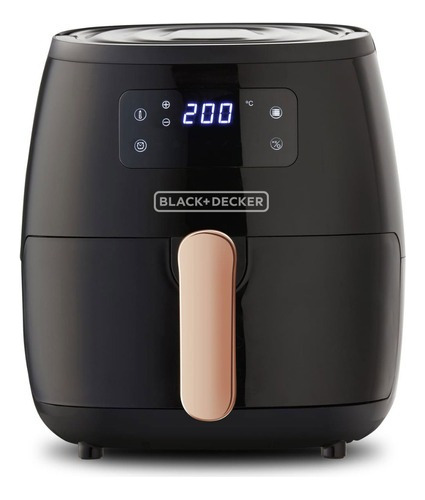 Freidora Digital Black+decker 5.7 Hfd5055b Negro