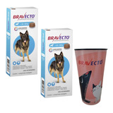 Kit Bravecto Antipulga Carrapato Combo 2un  Cães De 20a40kg