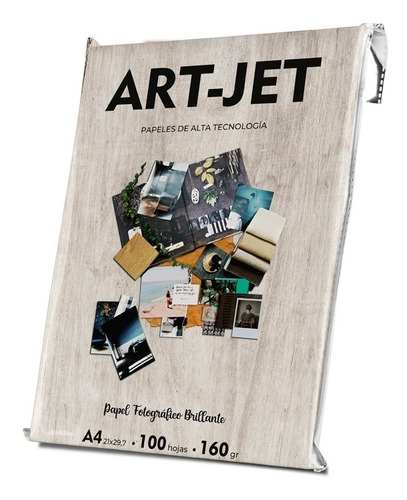 Papel Fotográfico Brillo A4 Art-jet® 160gr A4 X 100h