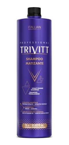 Shampoo Trivitt Matizante 1l Itallian Color Loiros