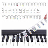 Marcador Notas Para Piano, Etiquetas Para Piano, Guía Piano