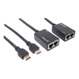 Extensor Video Manhattan Hdmi Hasta 30m Vía Cat5e/cat6