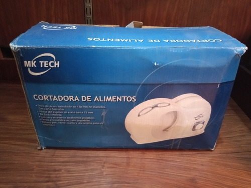 Cortadora De Alimentos Fiambrera Fiambres Mk Tech 150w