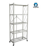 Organizador Estante Plegable 5 Repisas Multiusos Rack