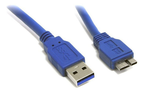 Cable Usb A Micro Usb 3.0 Para Disco Rígido Externo Datos