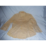 Camisa Paula Cahen D Anversmanga 3/4 Crema Talle 2