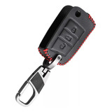 Funda De Cuero Piel Para Llave Vw Polo Golf Jetta Gti Gli