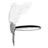 Positive Costume Gran Gatsby - Diadema Elegante Con Diamant.