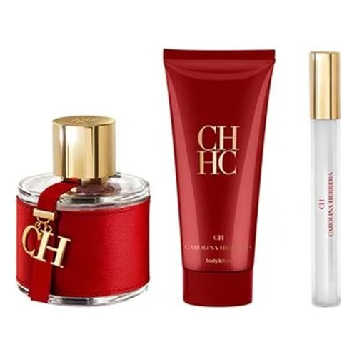 Set Carolina Herrera Ch Women Edt 100ml Premium