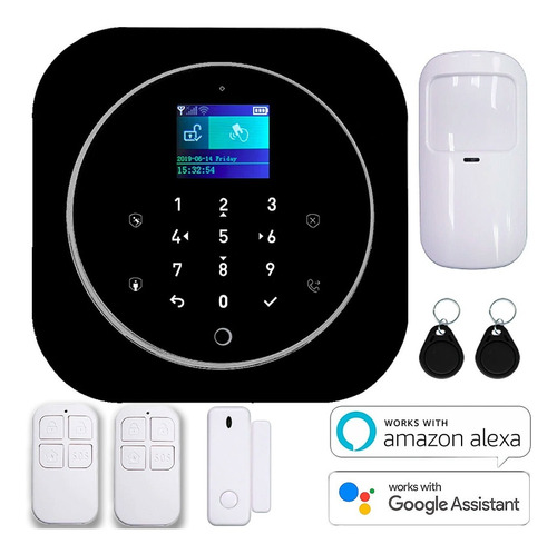 Alarma Wifi Gsm Rf Por Voz Domonica Alexa Google Home