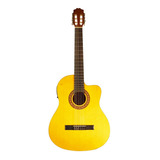 La Sevillana L-5ceq Guitarra Electroacústica Nylon Resaque