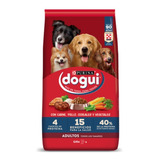 Dogui Adulto Carne, Pollo, Cereales Y Vegetales X 21 Kg