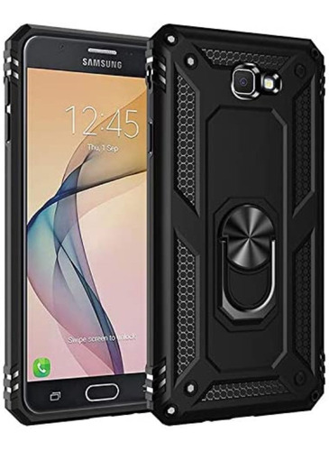 Funda Uso Rudo  Para Samsung  J7 Prime  +cristal Templado