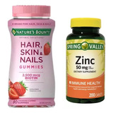 Hair Skin Nails + Zinc American