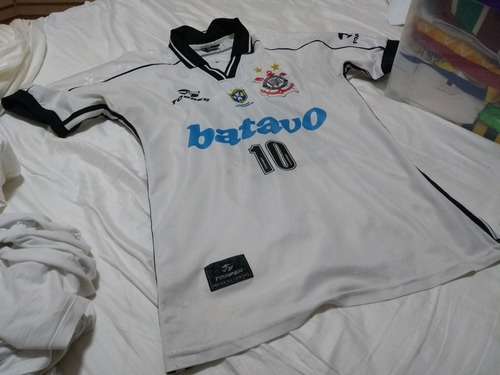 Camisa Corinthians 1999 Edilson Campeão Paulista