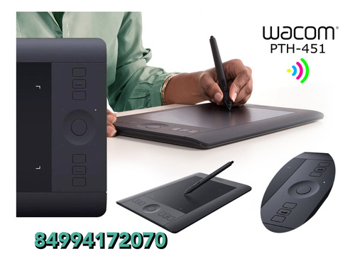 Mesa Wacom Digitalizadora Pth451 Pro Touch 