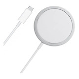 Cargador Inalámbrico - Compatible iPhone - 15w Qi Color Blanco