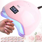 Cabine Led/uv  Digital 48w Bivolt  Unhas Gel Acrigel + Lixa