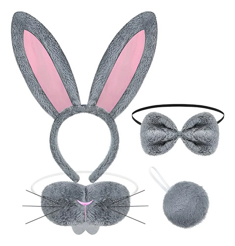 Bonnie Bunny Cosplay Set 4 Piezas, Disfraz De Halloween | Meses sin interés