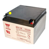 Bateria Yuasa Np26-12 12v 24ah Recargable Ups Alarma Golfcar