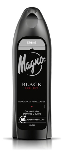  La Toja Gel De Ducha Magno Black Energy X 650 Ml Fragancia Vitalizante