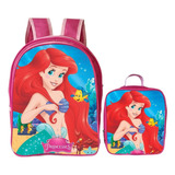 Mochila Infantil Escolar Juvenil + Lancheira Bolsa Térmica