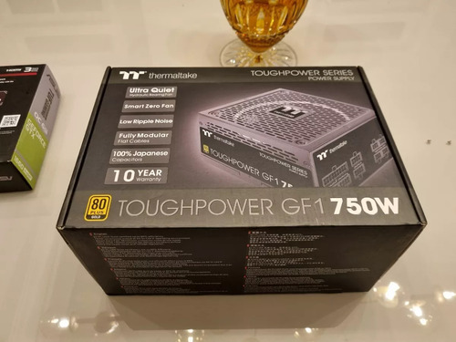 Fonte Thermaltake Toughpower Gf1 750w Gold 80plus 110v/220v