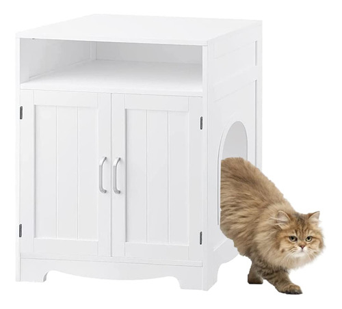 Beenbkks Muebles De Caja De Arena Para Gatos, Bao Para Gatos