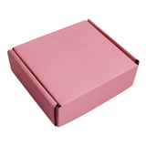 25 Mailbox 14x12x4.5 Cm. Caja De Envios Color Rosa.