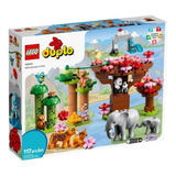 Brinquedo Lego Duplo 117 Pcs Animais Selvagens Da Asia 10974