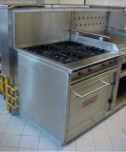 Estufa Industrial Con Horno Marca Epor Modelo 4qh92